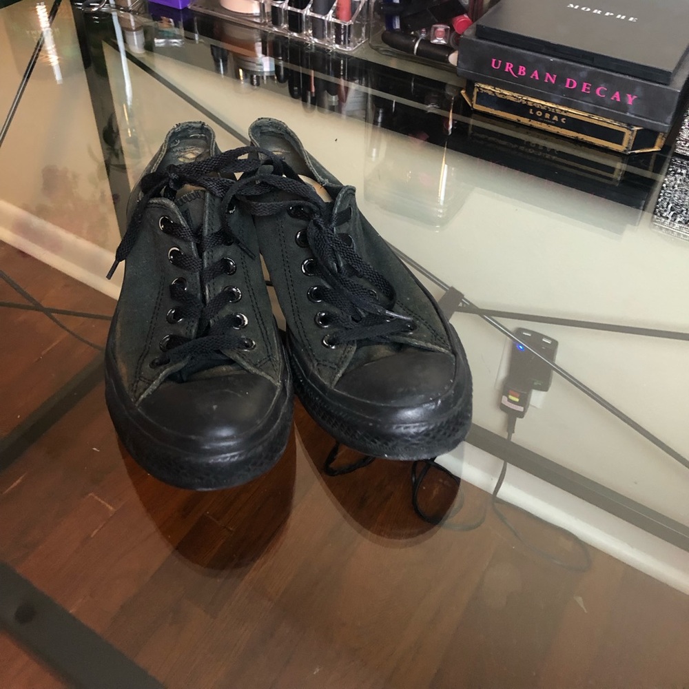 All black Converse